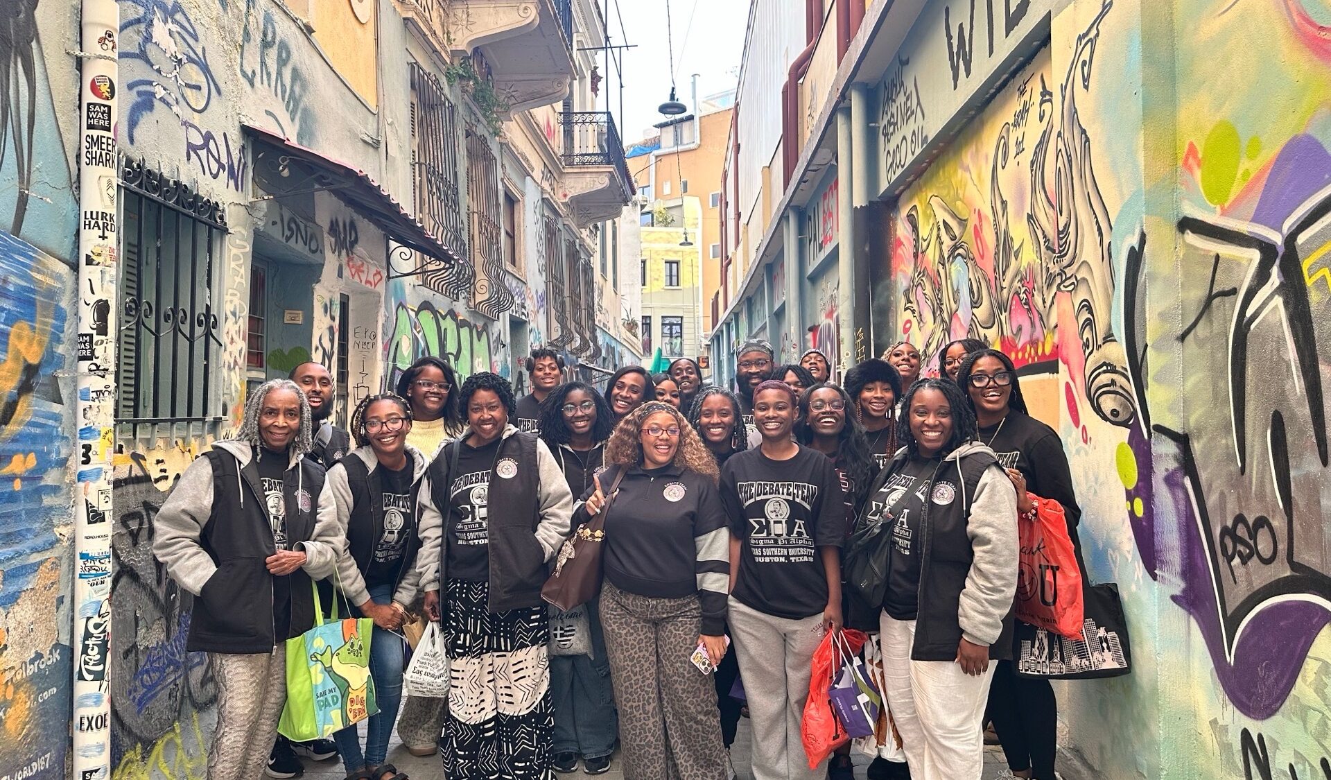 Debate Team in Athens, Greece