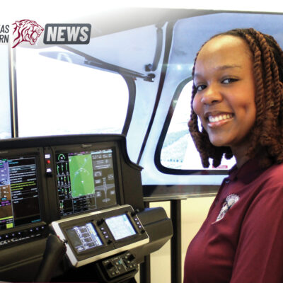 Sydnee Johnson in Aviation Flight Simulator