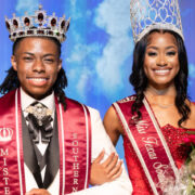 25th Mister Texas Southern University Zyias Richards and 79th Miss Texas Southern University Carmon Nelson-Richards