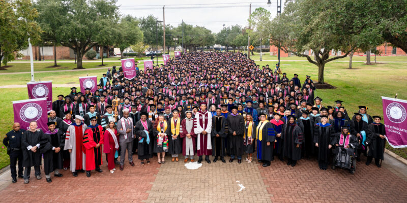 TSU Commencement Tiger Walk Tradition