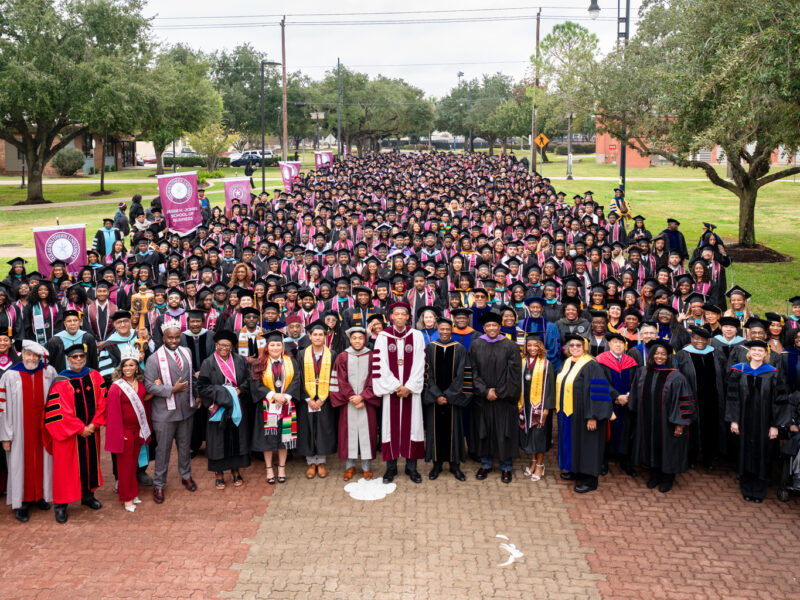 TSU Commencement Tiger Walk Tradition
