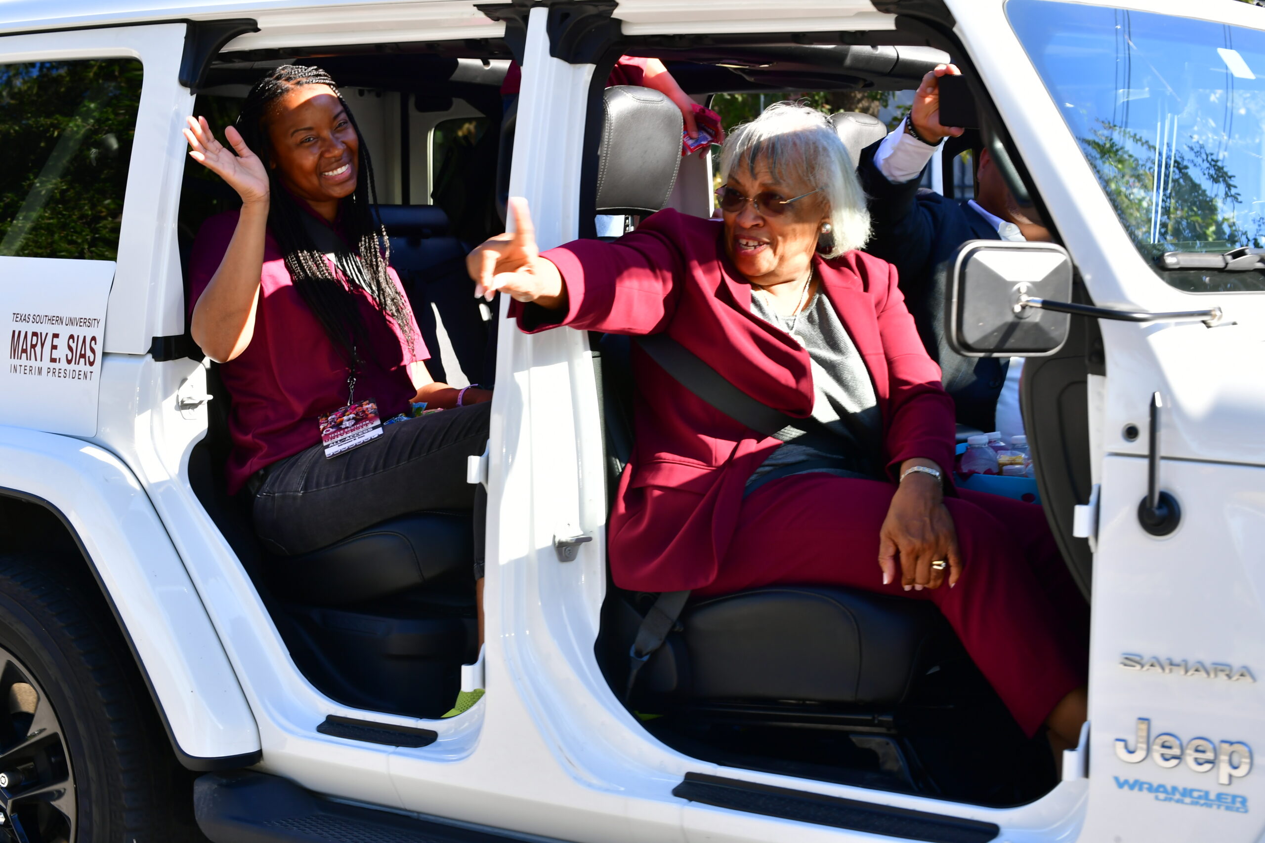 Dr. Mary Evans Sias at Homecoming 2023