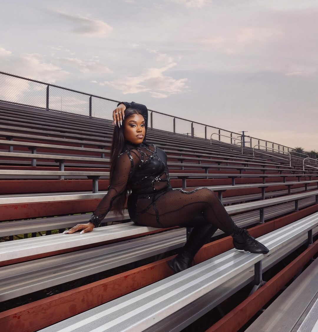Serenity Bagley in Bleachers