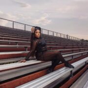 Serenity Bagley in Bleachers