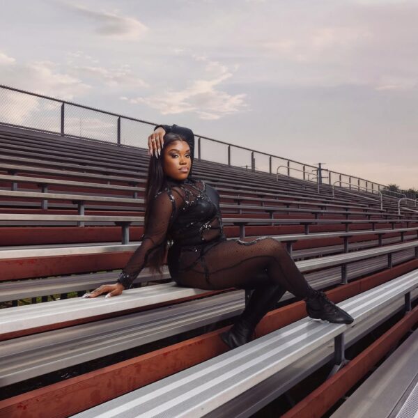 Serenity Bagley in Bleachers