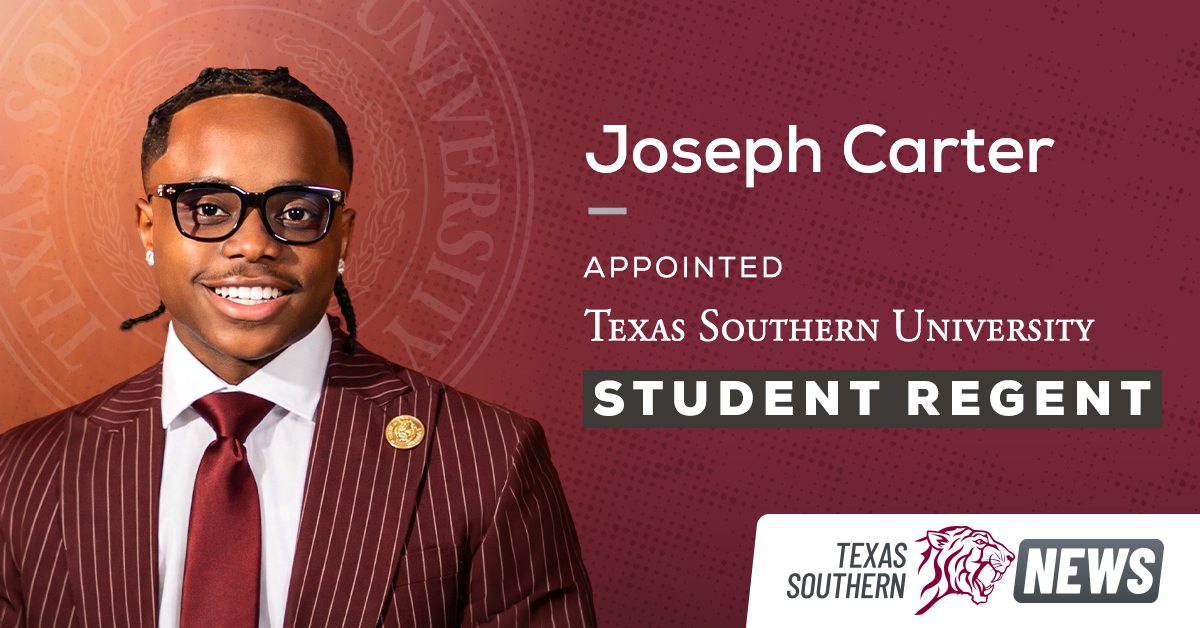 Joseph Carter Appointed Student Regent