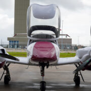 Texas Southern University's new twin-engine aircraft