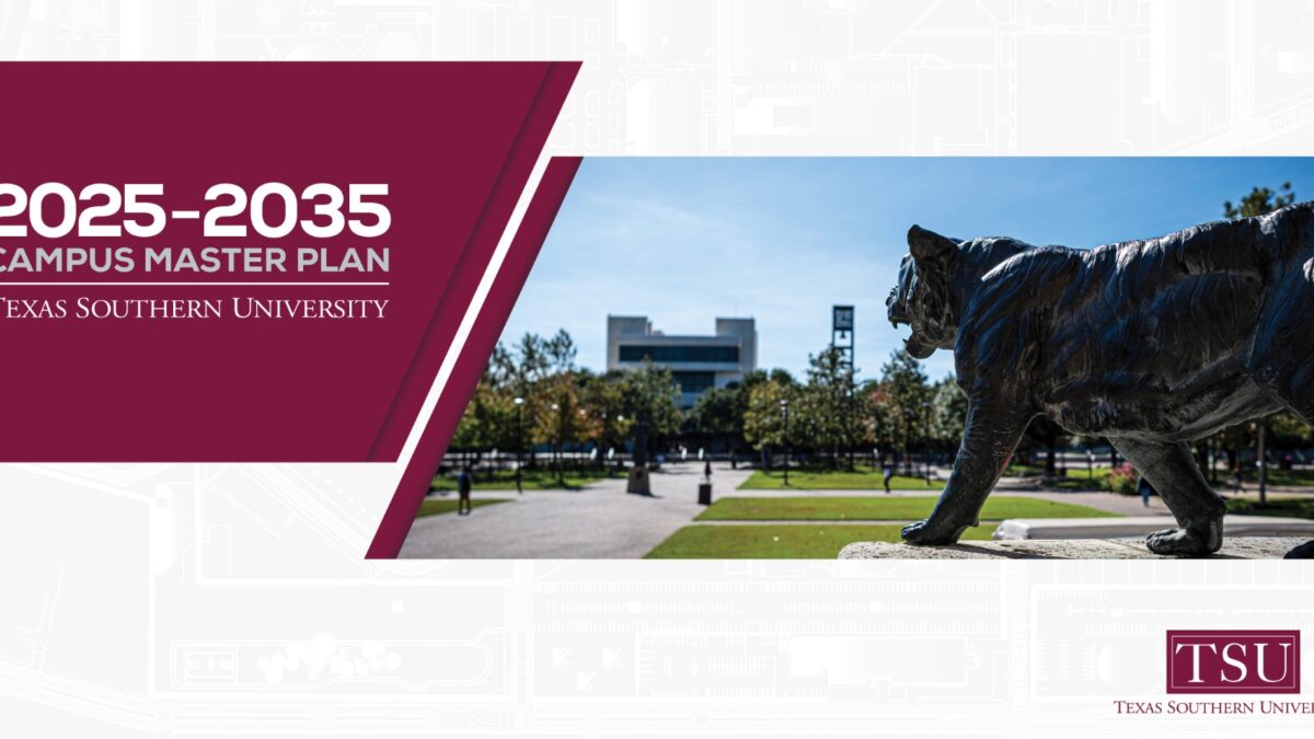 Texas Southern University Master Plan cover