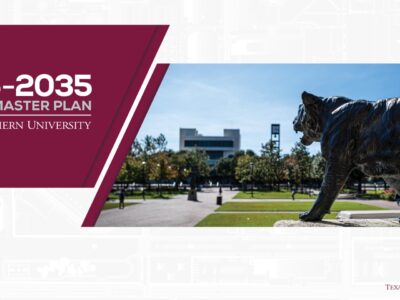 Texas Southern University Master Plan cover
