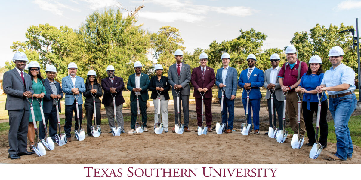 Texas Southern University groundbreaking